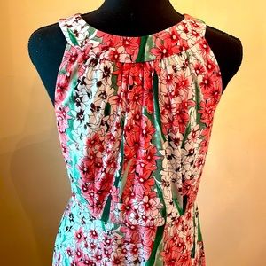 Tommy Hilfiger beautiful floral dress size six.